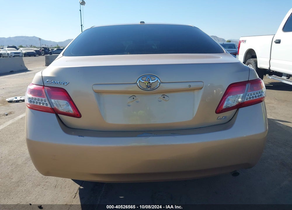 2010 TOYOTA CAMRY LE VIN: 4T4BF3EK3AR045089
