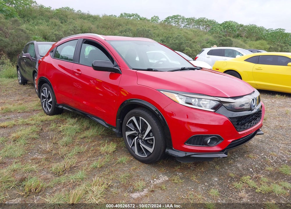 2019 HONDA HR-V SPORT VIN: 3CZRU5H15KG702359
