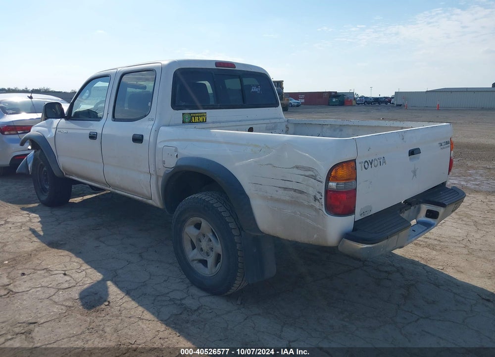 2003 TOYOTA TACOMA PRERUNNER V6 VIN: 5TEGN92N53Z226598
