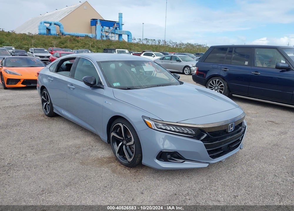 2022 HONDA ACCORD HYBRID SPORT VIN: 1HGCV3F26NA027098