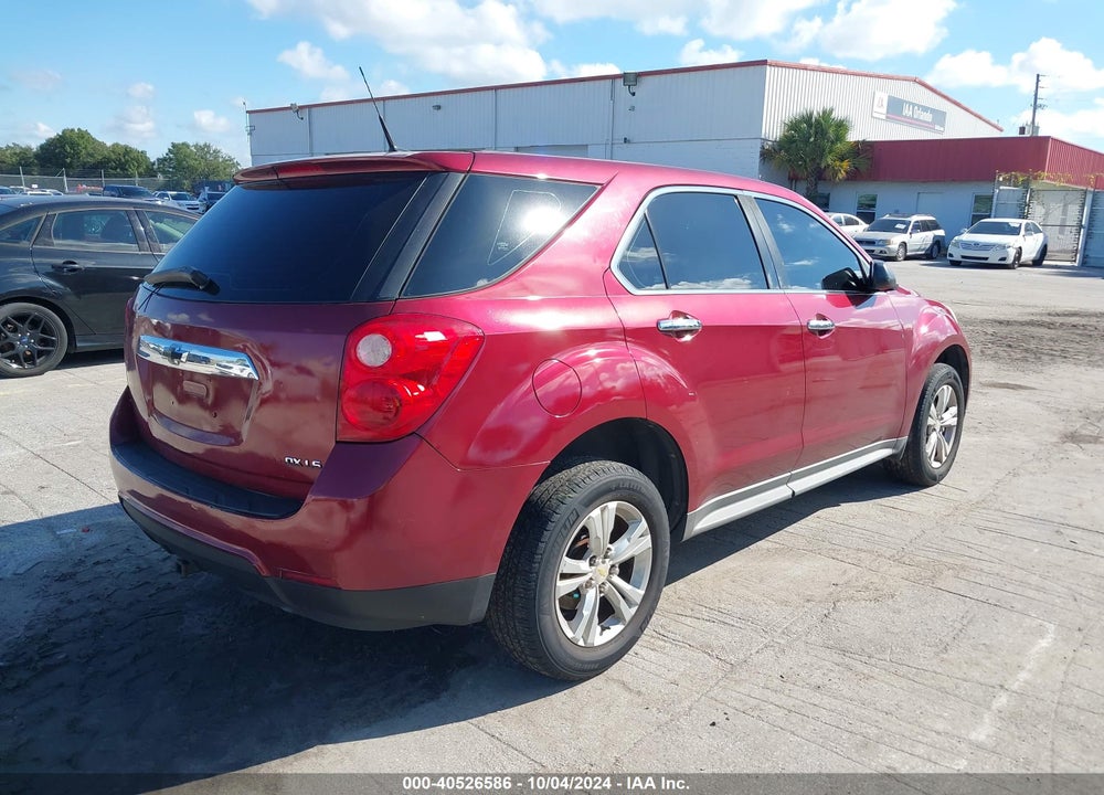 2010 CHEVROLET EQUINOX LS VIN: 2CNALBEW0A6316118