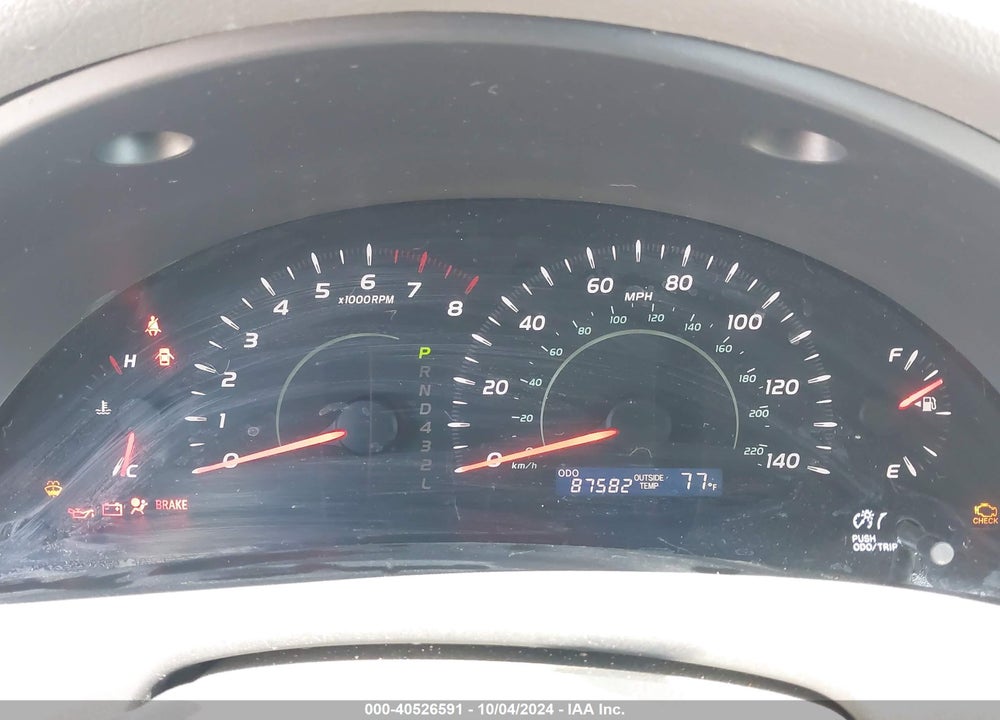 2007 TOYOTA CAMRY VIN: 4T1BE46K27U657097