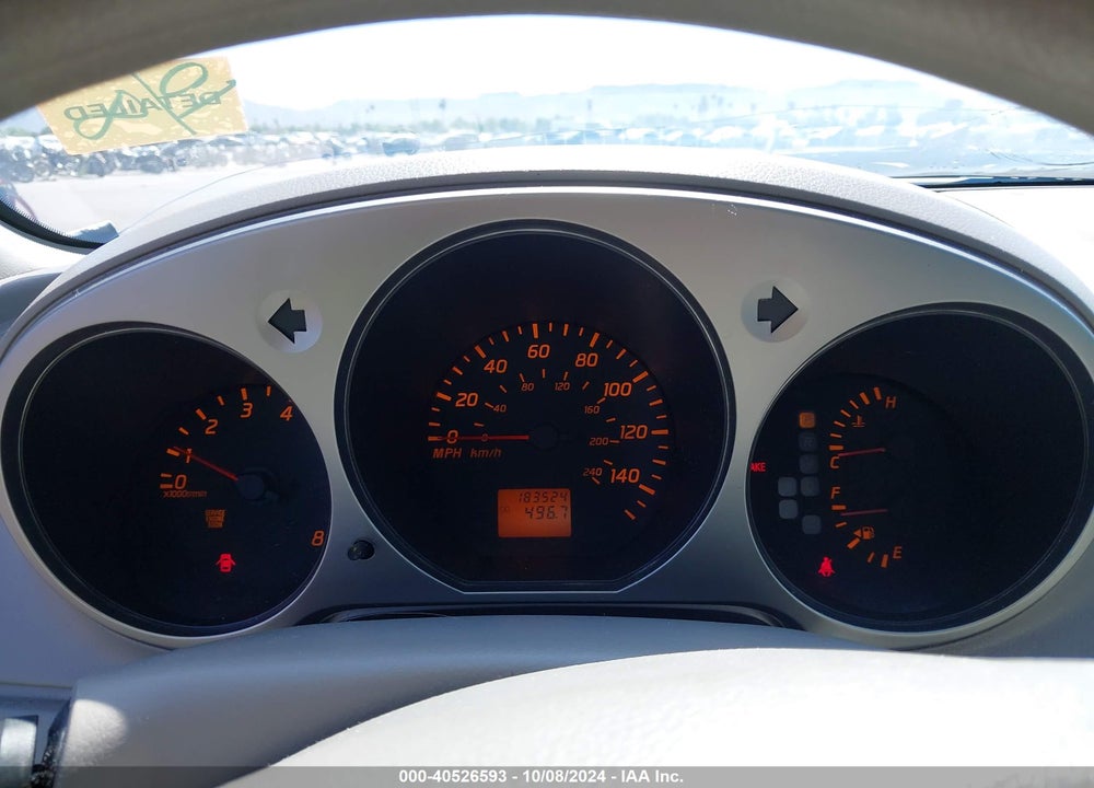 2003 NISSAN ALTIMA 2.5 S VIN: 1N4AL11D13C346912