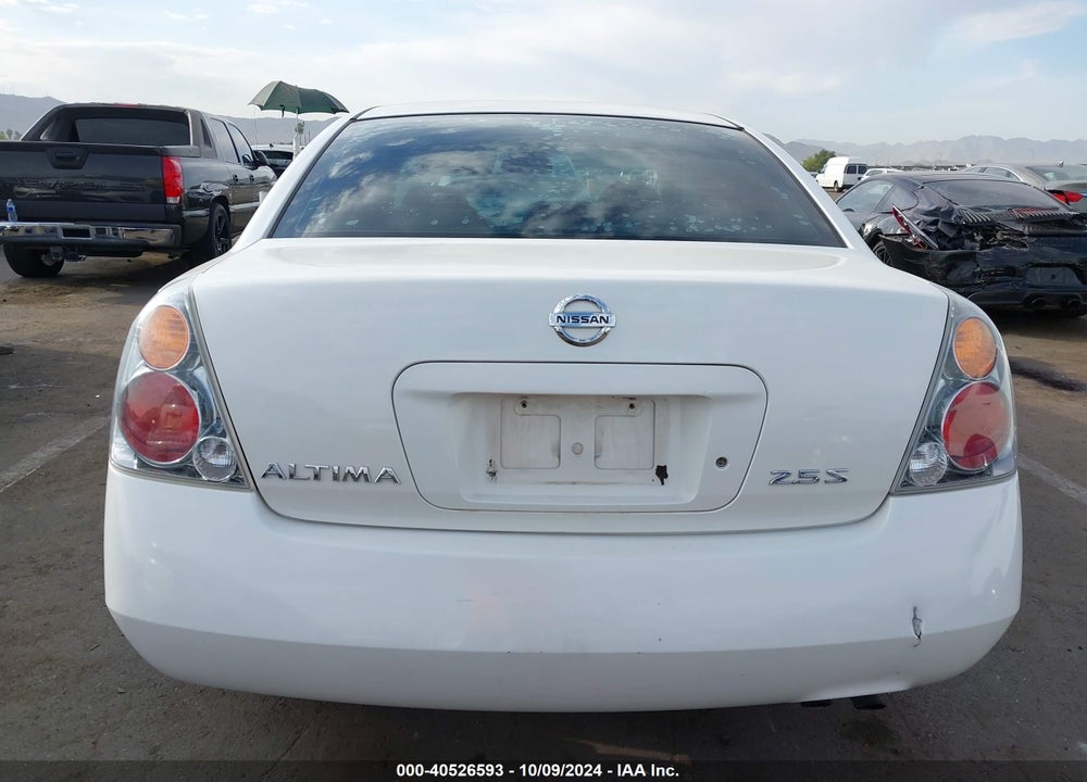 2003 NISSAN ALTIMA 2.5 S VIN: 1N4AL11D13C346912