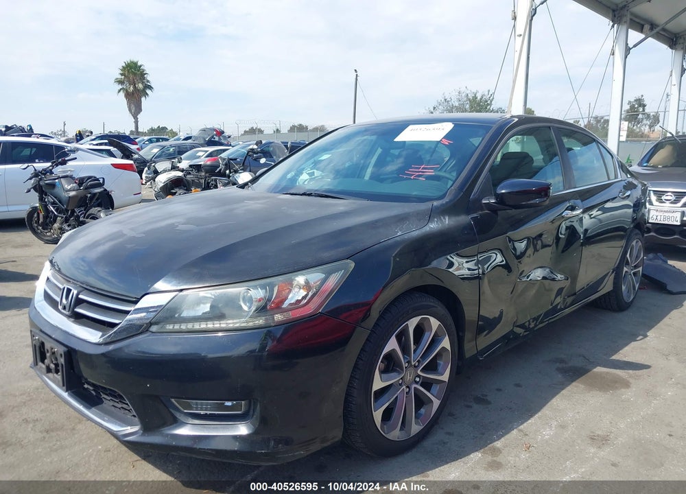 2013 HONDA ACCORD SPORT VIN: 1HGCR2F57DA207715
