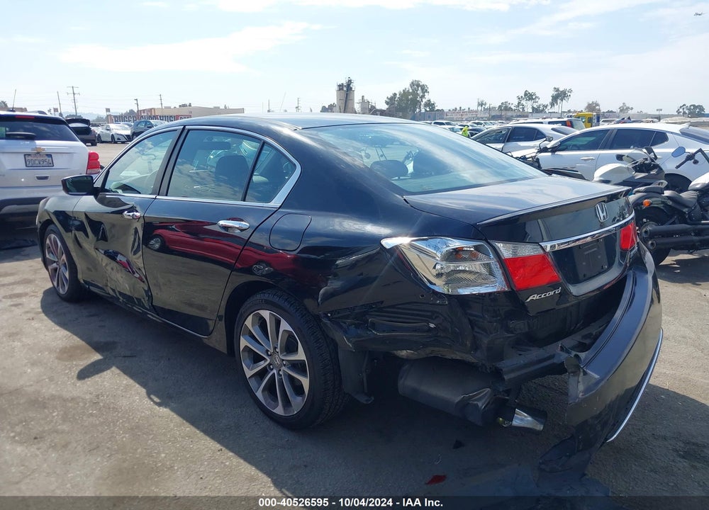 2013 HONDA ACCORD SPORT VIN: 1HGCR2F57DA207715