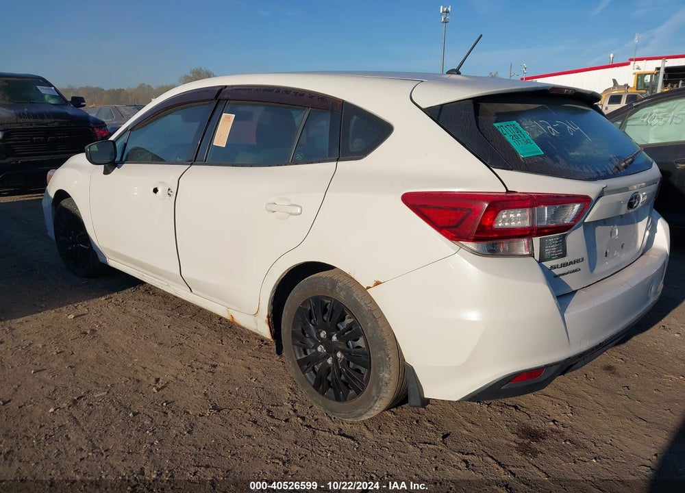 2017 SUBARU IMPREZA 2.0I VIN: 4S3GTAA6XH3705042