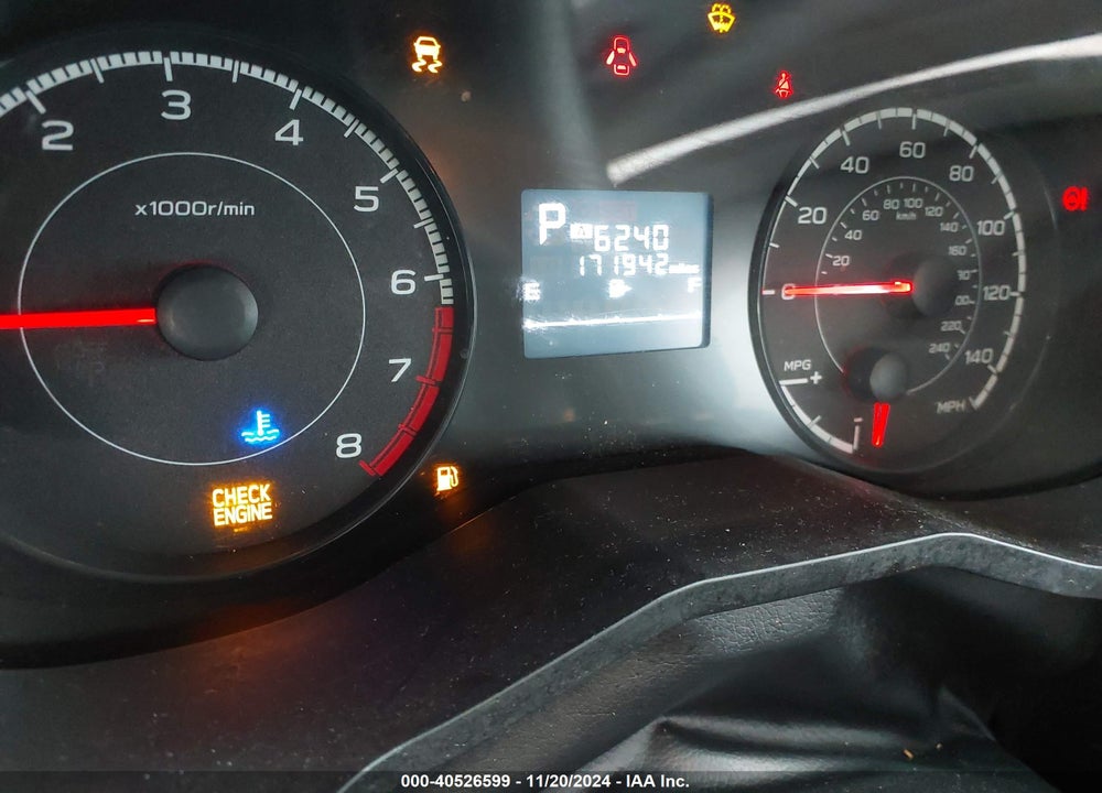 2017 SUBARU IMPREZA 2.0I VIN: 4S3GTAA6XH3705042