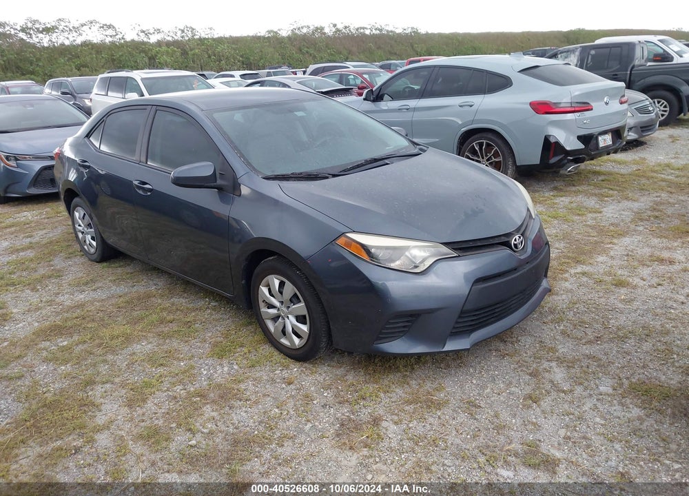 2014 TOYOTA COROLLA LE VIN: 5YFBURHE9EP162093