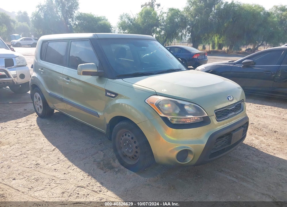 2013 KIA SOUL VIN: KNDJT2A53D7535791