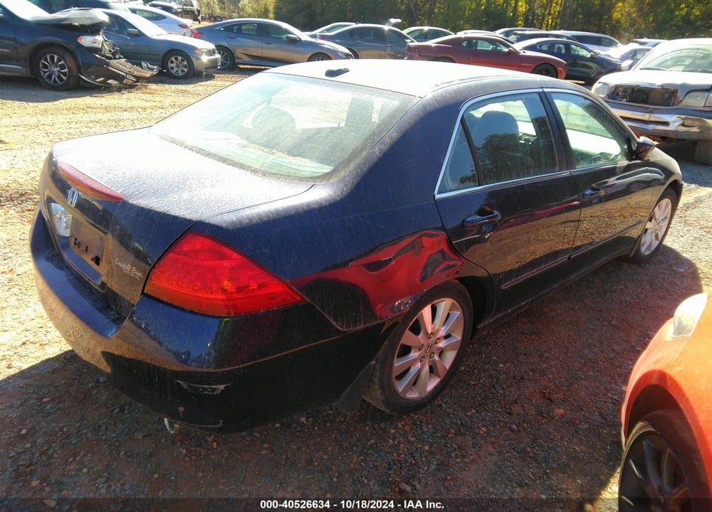 2007 HONDA ACCORD 3.0 EX VIN: 1HGCM66587A033020