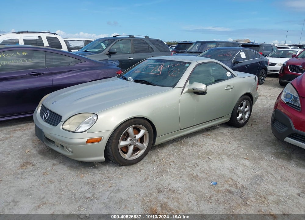 2003 MERCEDES-BENZ SLK 320 VIN: WDBKK65F33F276417