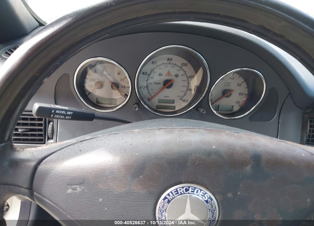 2003 MERCEDES-BENZ SLK 320 VIN: WDBKK65F33F276417