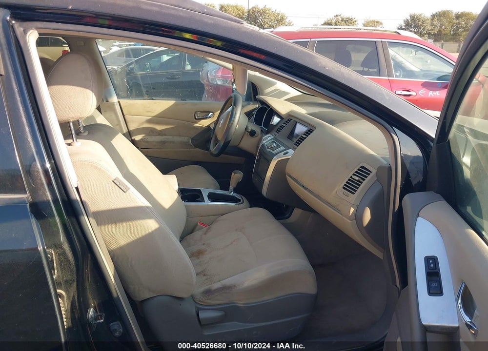 2009 NISSAN MURANO S VIN: JN8AZ18U79W009073