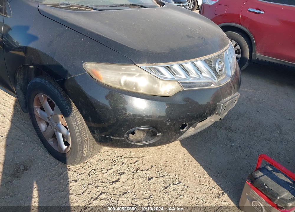 2009 NISSAN MURANO S VIN: JN8AZ18U79W009073