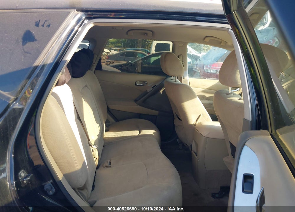2009 NISSAN MURANO S VIN: JN8AZ18U79W009073