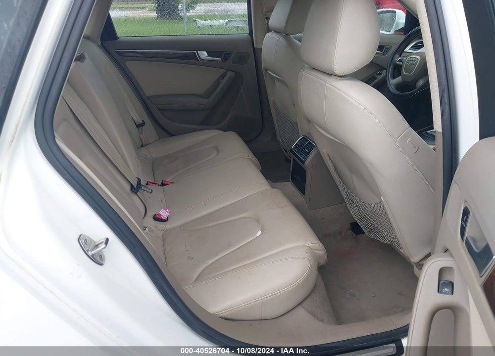 2011 AUDI A4 2.0T PREMIUM VIN: WAUFFAFL1BN029705