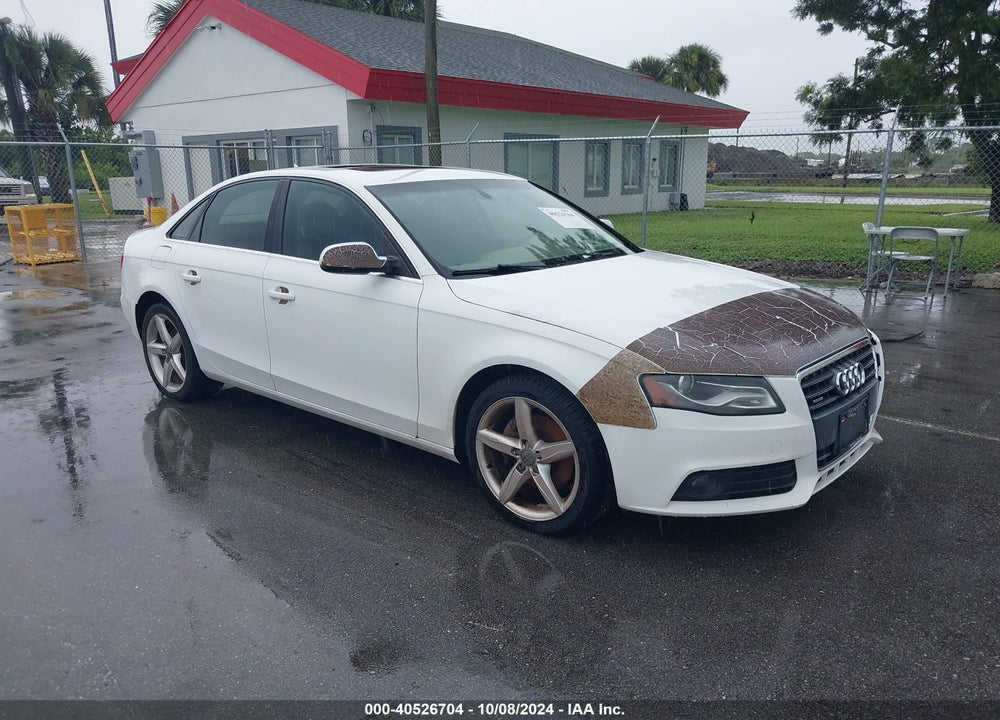 2011 AUDI A4 2.0T PREMIUM VIN: WAUFFAFL1BN029705