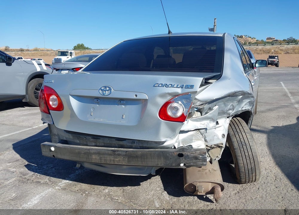2007 TOYOTA COROLLA LE VIN: 1NXBR32E07Z766558
