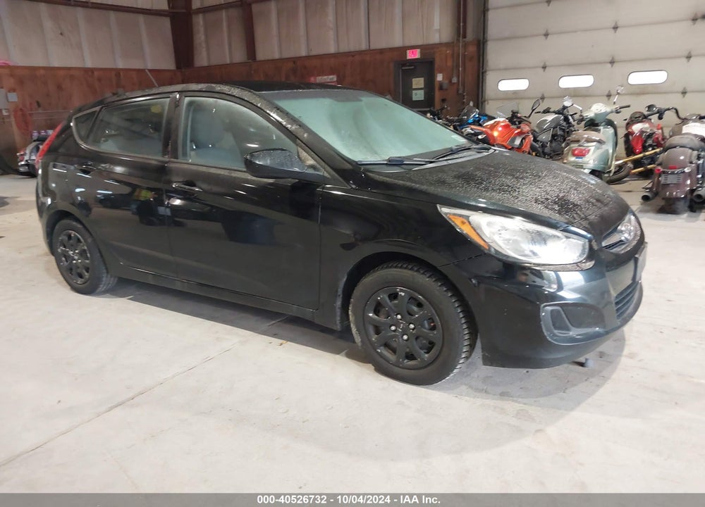 2012 HYUNDAI ACCENT GS VIN: KMHCT5AE3CU048242