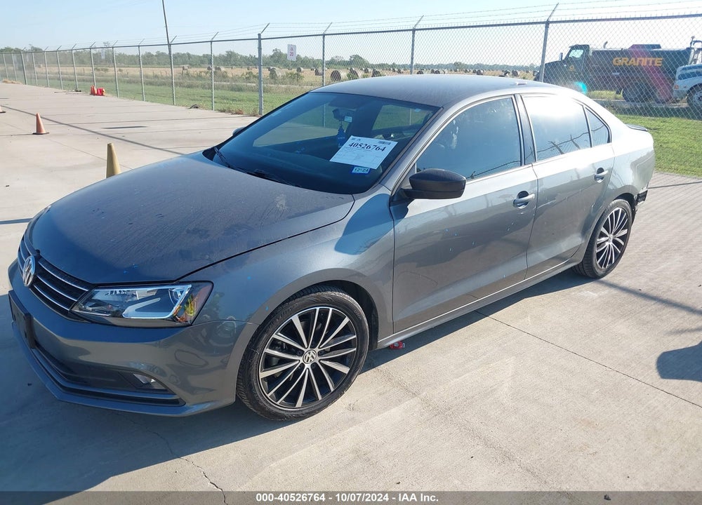 2016 VOLKSWAGEN JETTA 1.8T SPORT VIN: 3VWD17AJ7GM276047