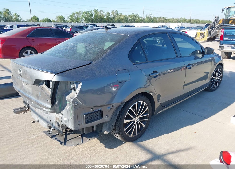 2016 VOLKSWAGEN JETTA 1.8T SPORT VIN: 3VWD17AJ7GM276047
