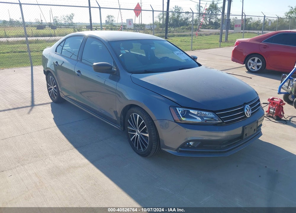 2016 VOLKSWAGEN JETTA 1.8T SPORT VIN: 3VWD17AJ7GM276047