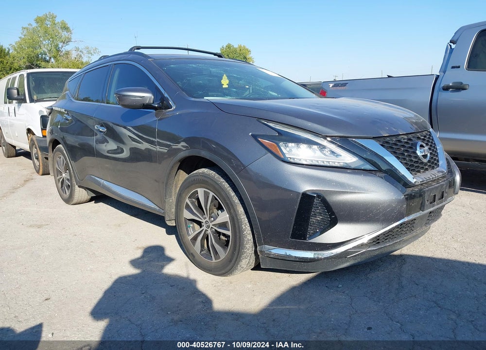 2019 NISSAN MURANO SV VIN: 5N1AZ2MJ4KN130843