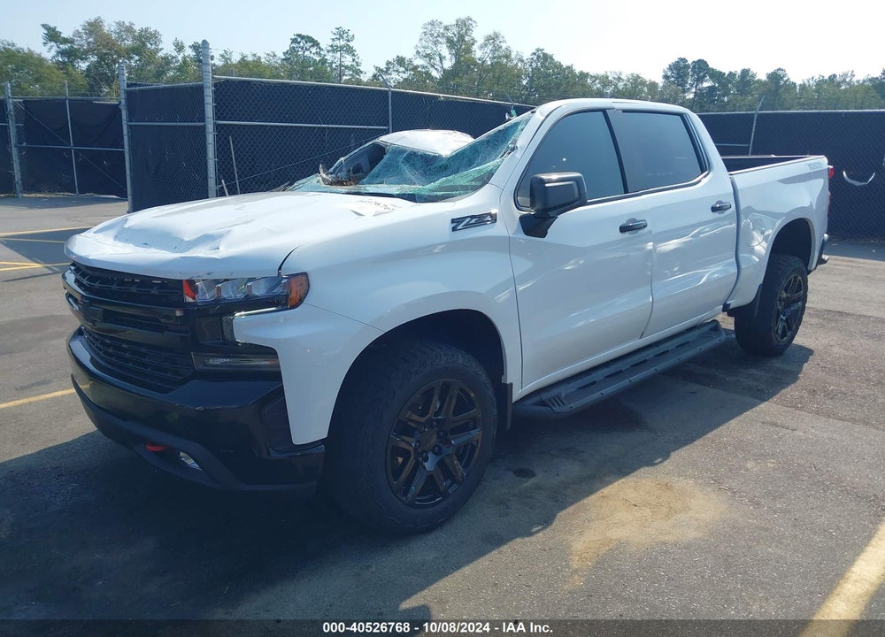 2021 CHEVROLET SILVERADO 1500 4WD SHORT BED LT TRAIL BOSS VIN: 3GCPYFED5MG436835