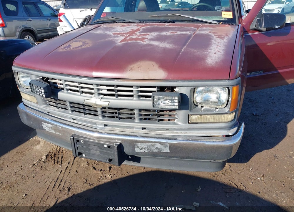 1997 CHEVROLET C1500 FLEETSIDE W/T VIN: 1GCEC14W7VZ138431