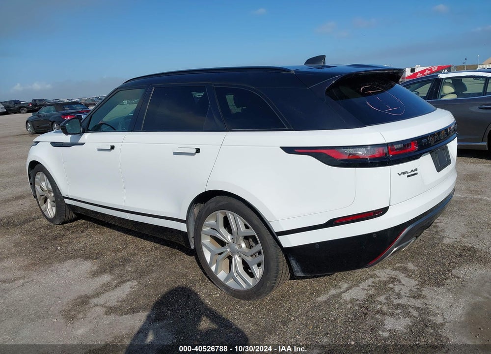 2019 LAND ROVER RANGE ROVER VELAR P340 R-DYNAMIC SE/P380 R-DYNAMIC SE VIN: SALYL2FV7KA214272