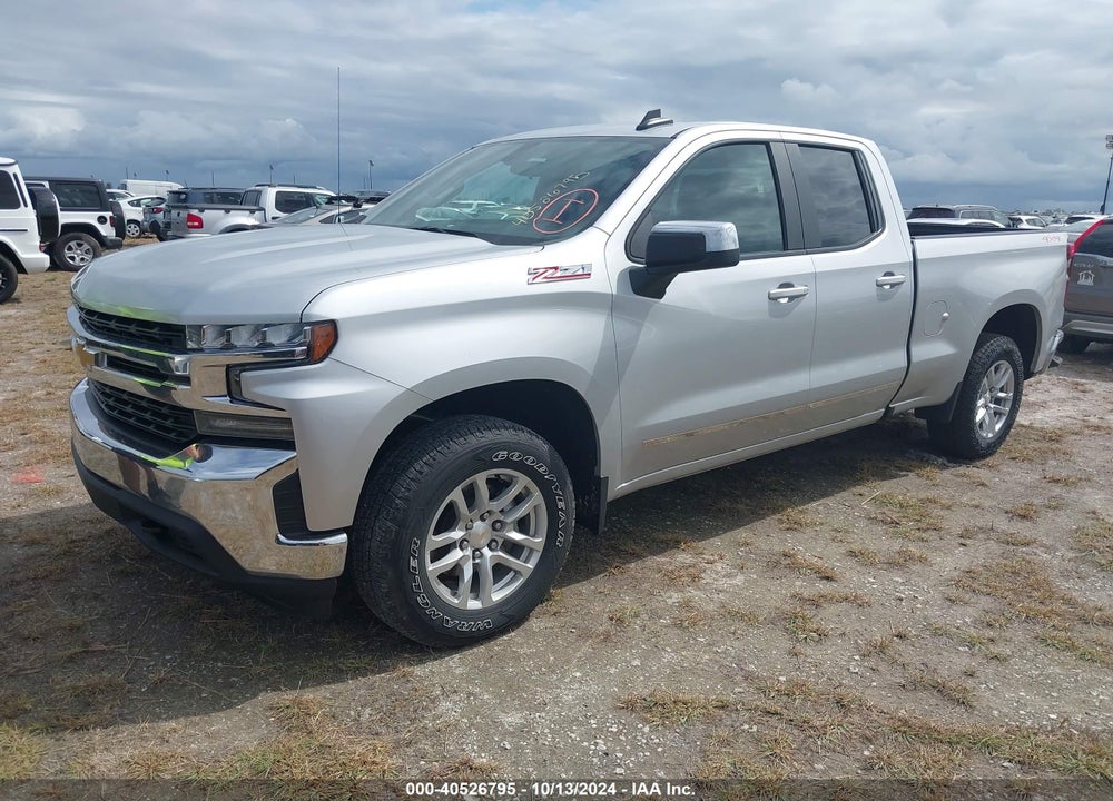 2021 CHEVROLET SILVERADO 1500 4WD STANDARD BED LT VIN: 1GCRYDED6MZ237368