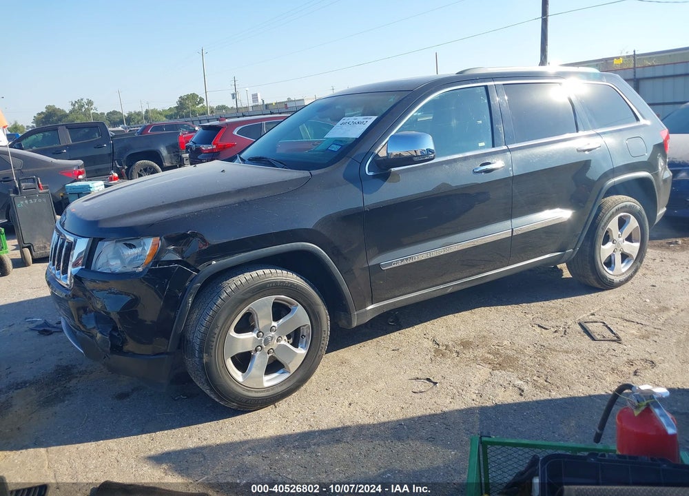 2013 JEEP GRAND CHEROKEE LIMITED VIN: 1C4RJEBG4DC645041