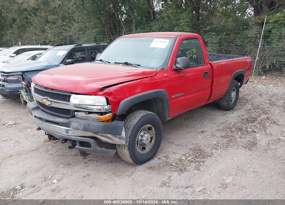 2001 CHEVROLET SILVERADO 2500HD VIN: 1GCHK24U81E216852
