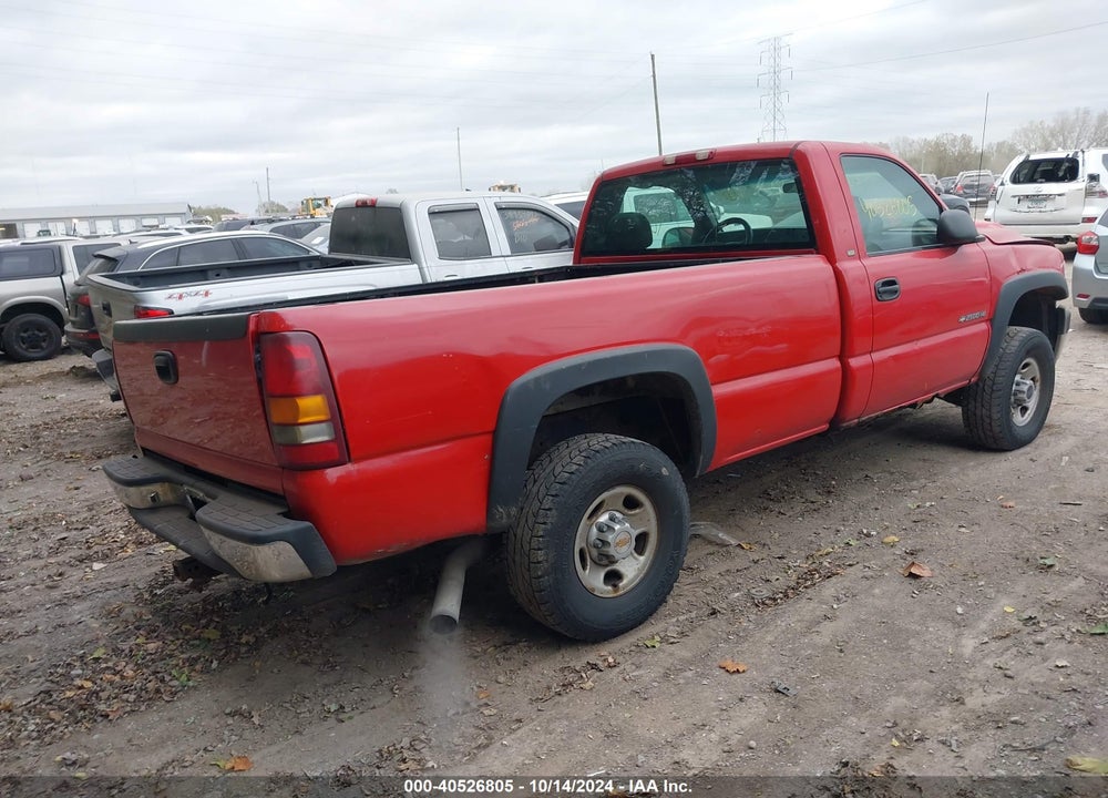 2001 CHEVROLET SILVERADO 2500HD VIN: 1GCHK24U81E216852