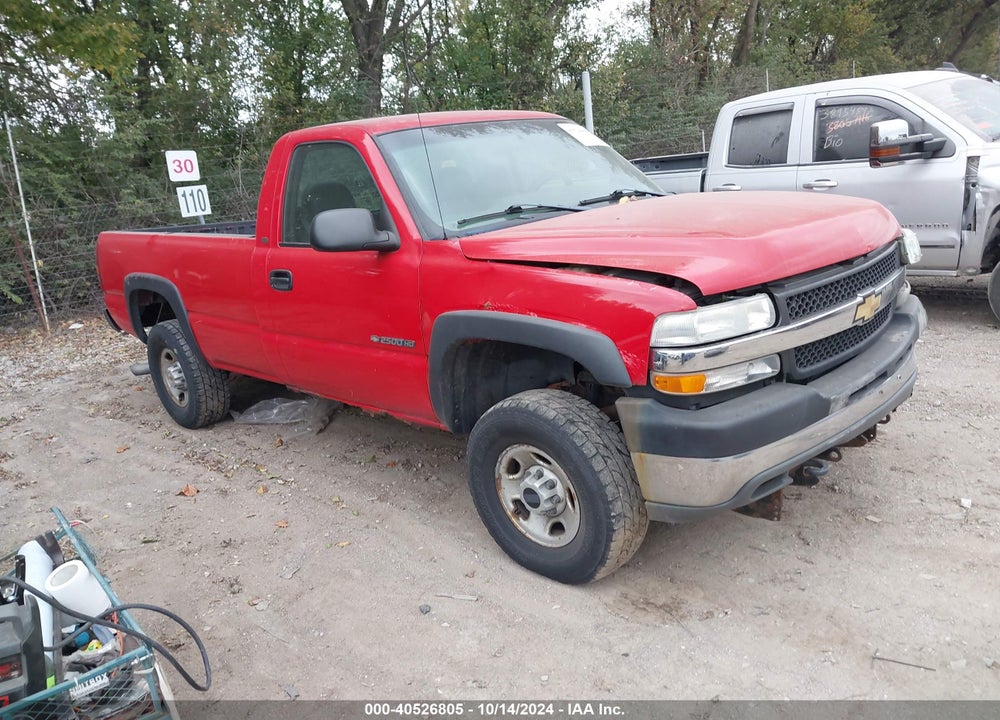 2001 CHEVROLET SILVERADO 2500HD VIN: 1GCHK24U81E216852