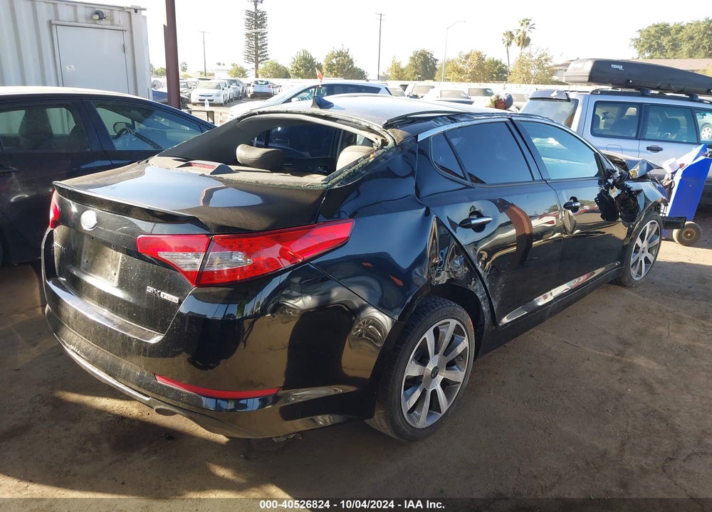 2013 KIA OPTIMA SX VIN: 5XXGR4A63DG149537