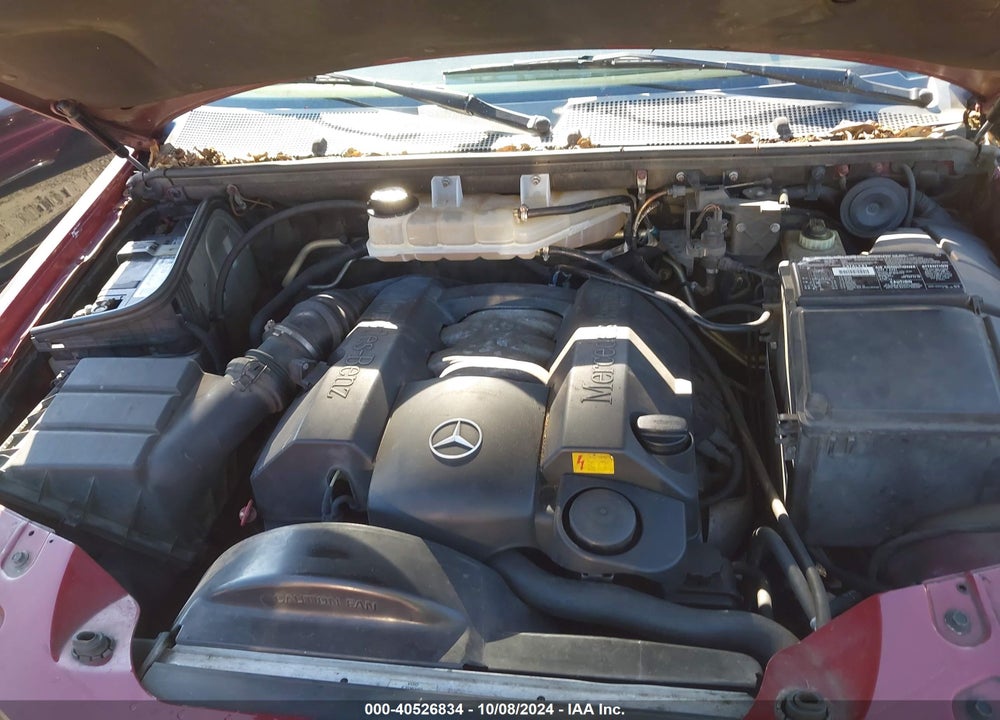 2000 MERCEDES-BENZ ML 320 VIN: 4JGAB54E6YA220259