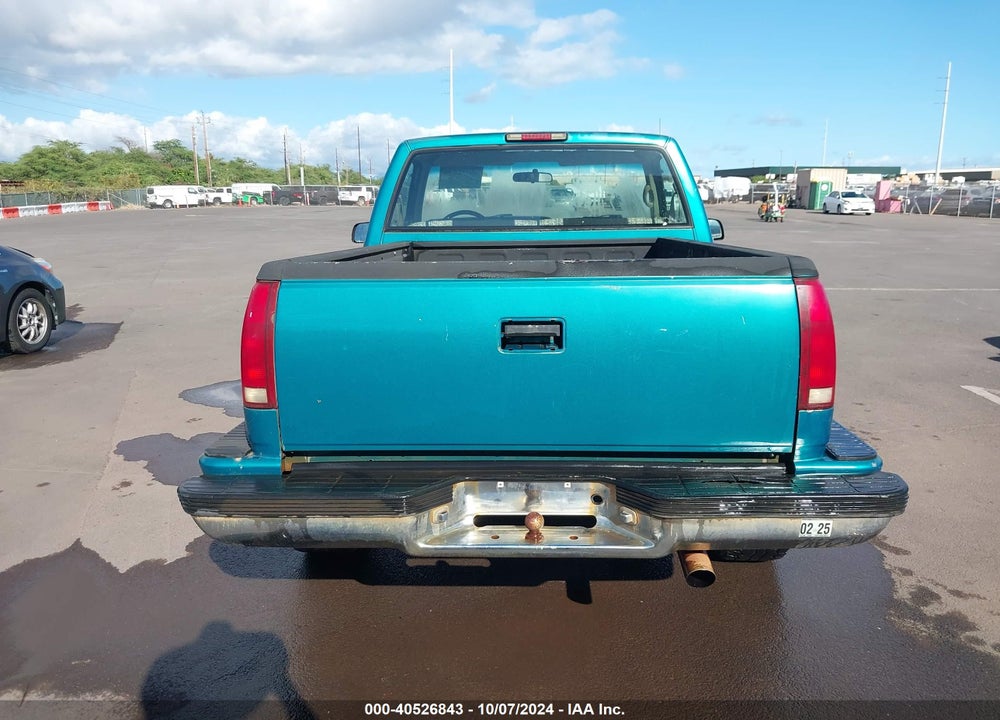 1995 CHEVROLET GMT-400 C1500 VIN: 1GCEC14Z5SZ106213