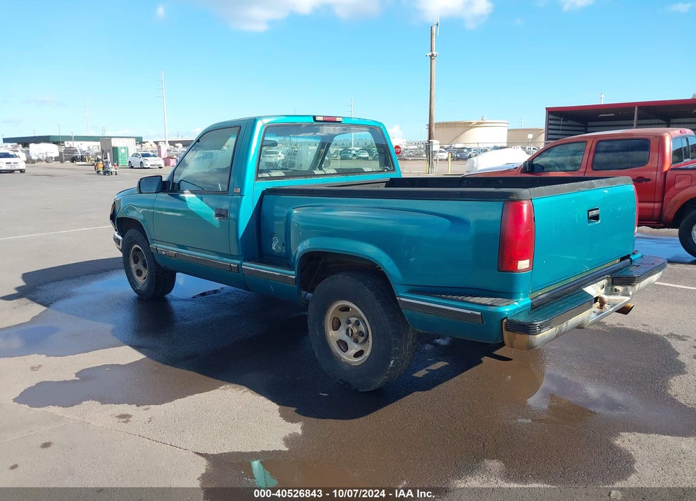 1995 CHEVROLET GMT-400 C1500 VIN: 1GCEC14Z5SZ106213