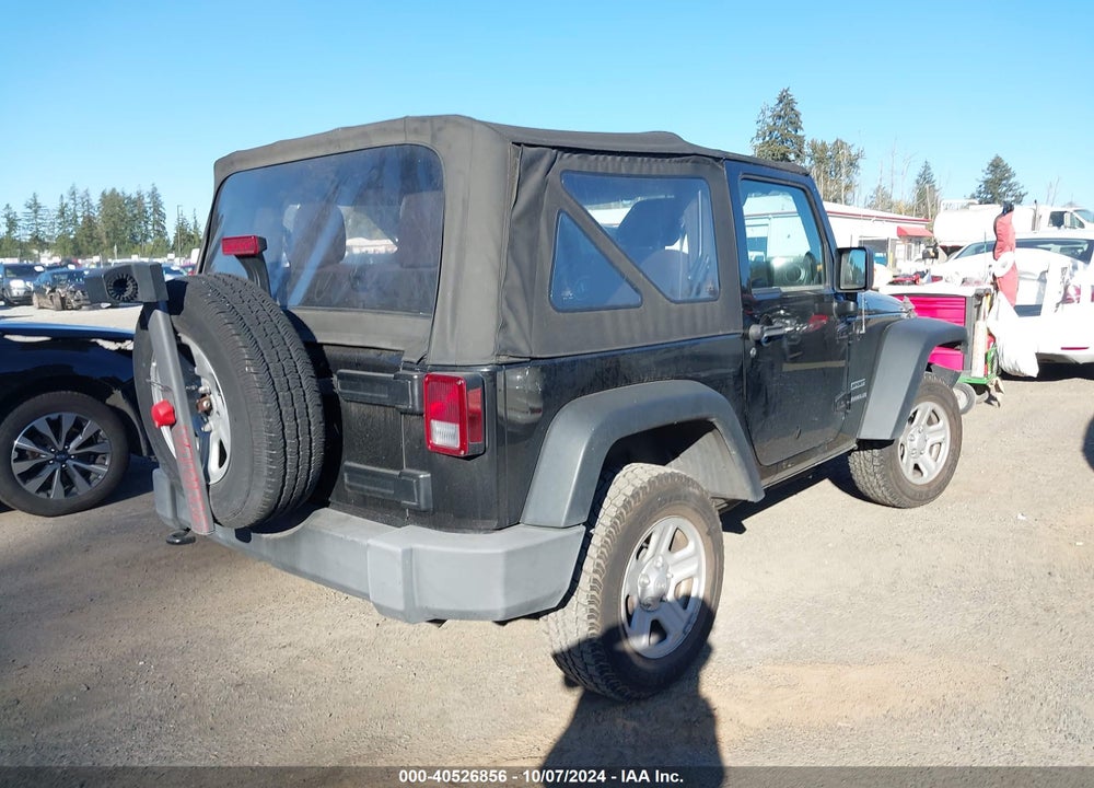 2013 JEEP WRANGLER SPORT VIN: 1C4AJWAG1DL669382