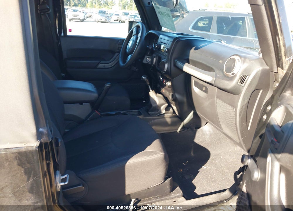 2013 JEEP WRANGLER SPORT VIN: 1C4AJWAG1DL669382
