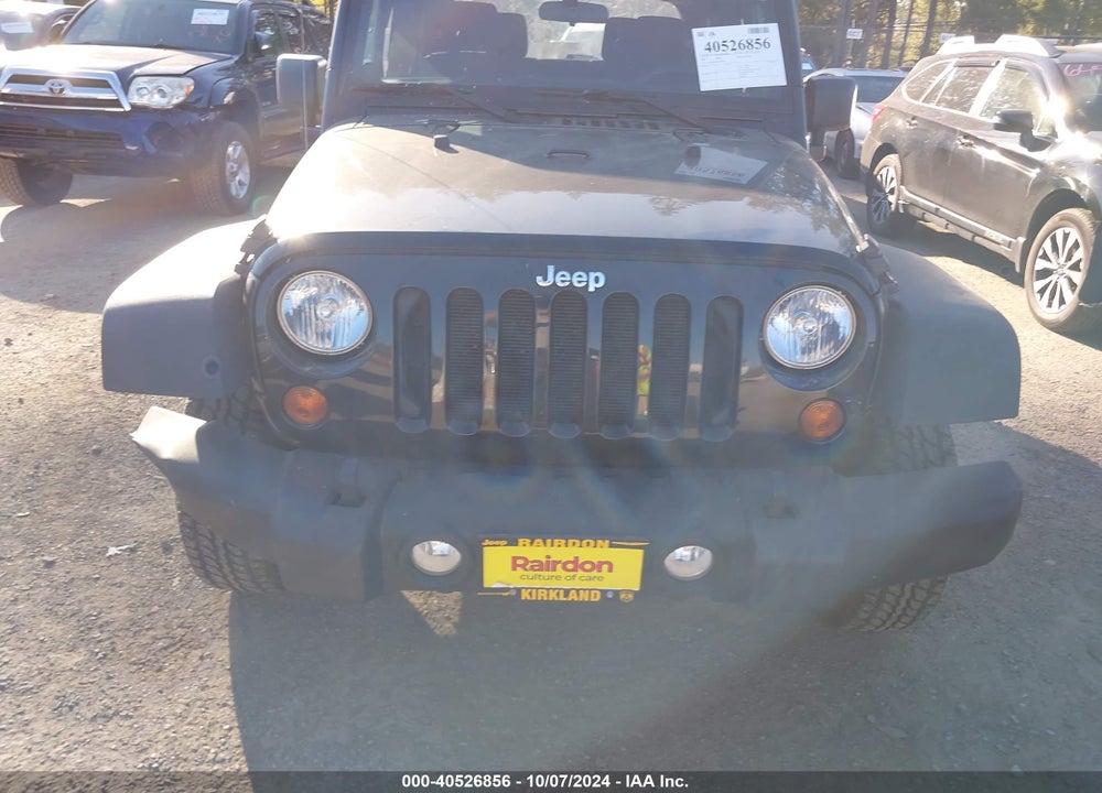 2013 JEEP WRANGLER SPORT VIN: 1C4AJWAG1DL669382