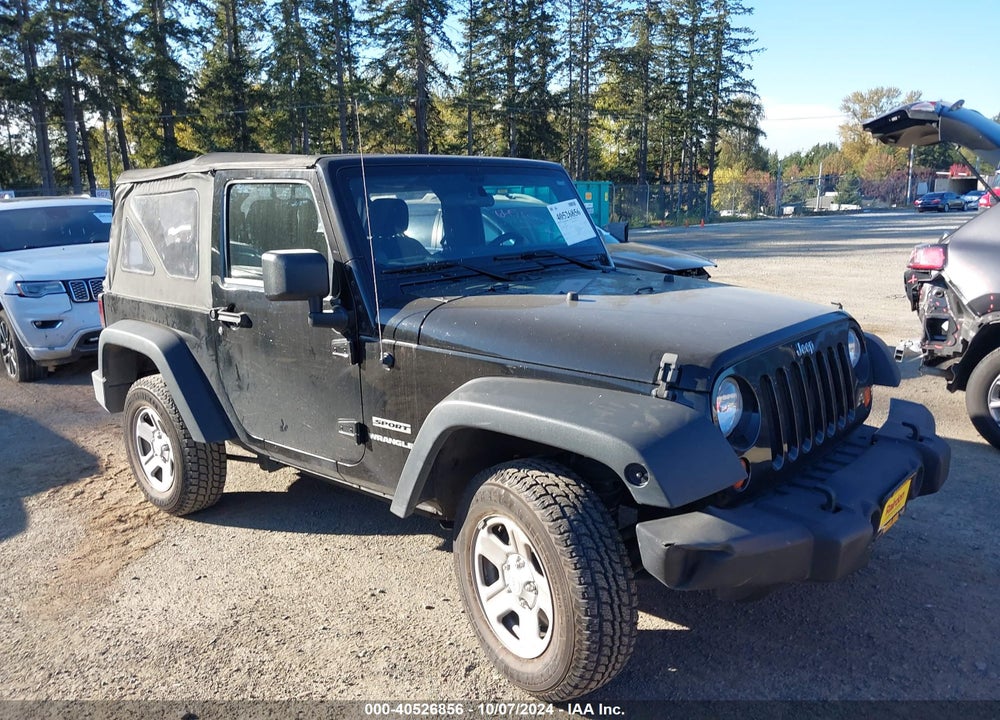 2013 JEEP WRANGLER SPORT VIN: 1C4AJWAG1DL669382