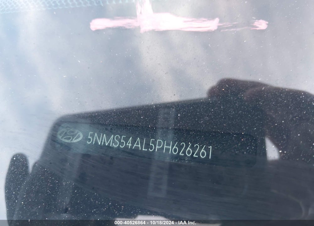 2023 HYUNDAI SANTA FE CALLIGRAPHY VIN: 5NMS54AL5PH626261