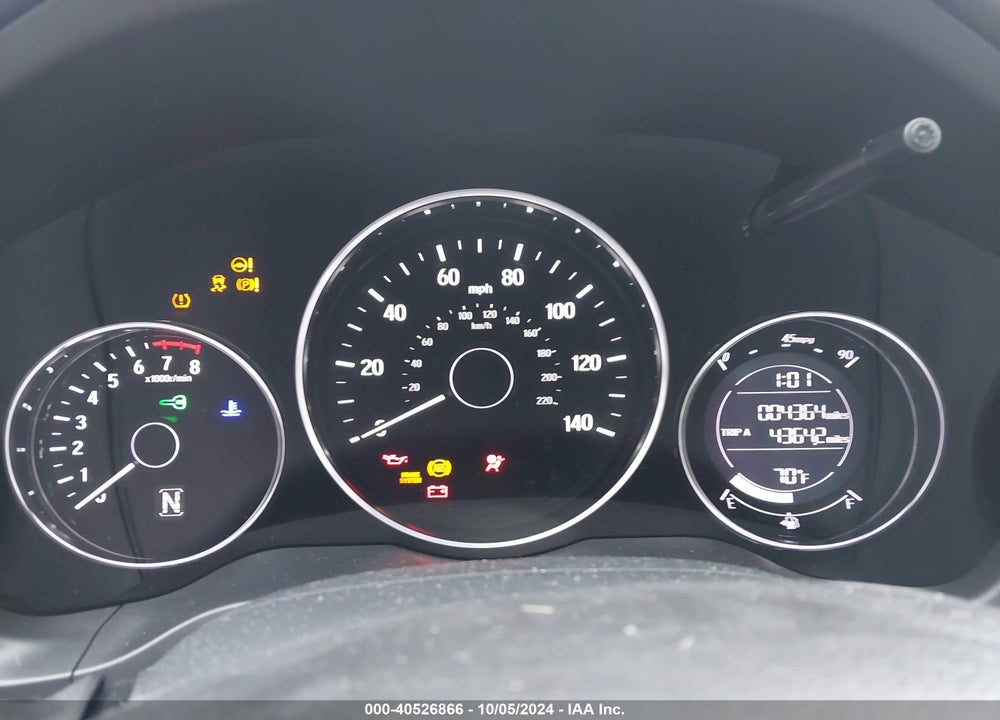 2022 HONDA HR-V 2WD LX VIN: 3CZRU5H31NM739674