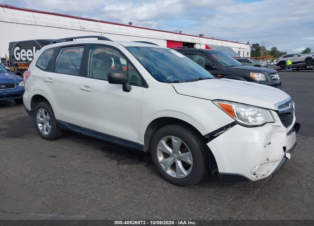 2015 SUBARU FORESTER 2.5I VIN: JF2SJABCXFH492261