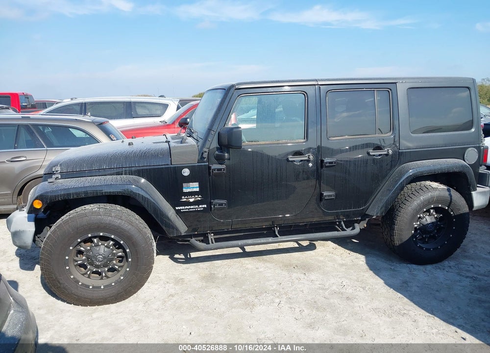 2017 ANGLER JEEP WR UNLIMITED SAHARA 4X4 VIN: 1C4BJWEG4HL531601