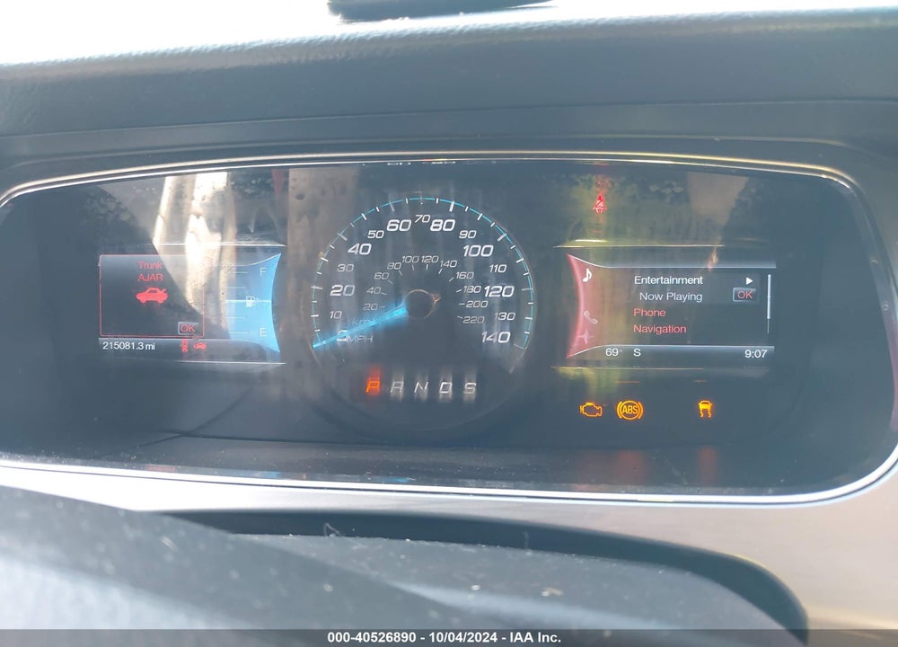 2013 FORD TAURUS SEL VIN: 1FAHP2E87DG229609