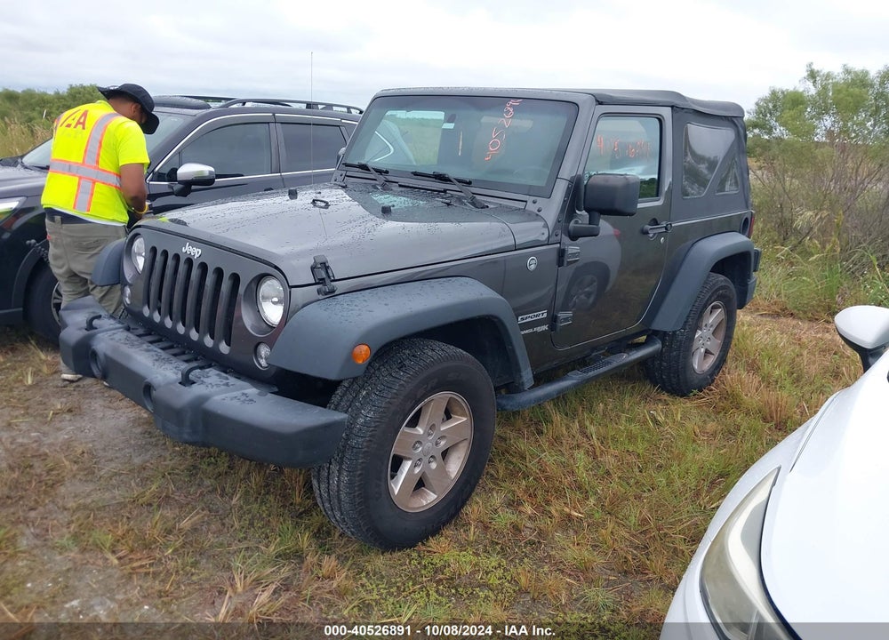 2018 ANGLER JEEP WR JK SPORT S 4X4 VIN: 1C4AJWAG0JL850209